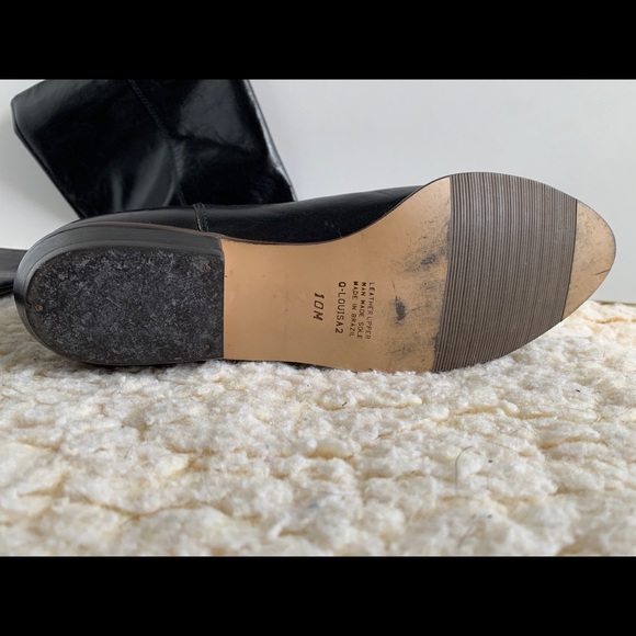 Black Nine West Knee-Length Boots - Size 10M - Picture 11 of 13